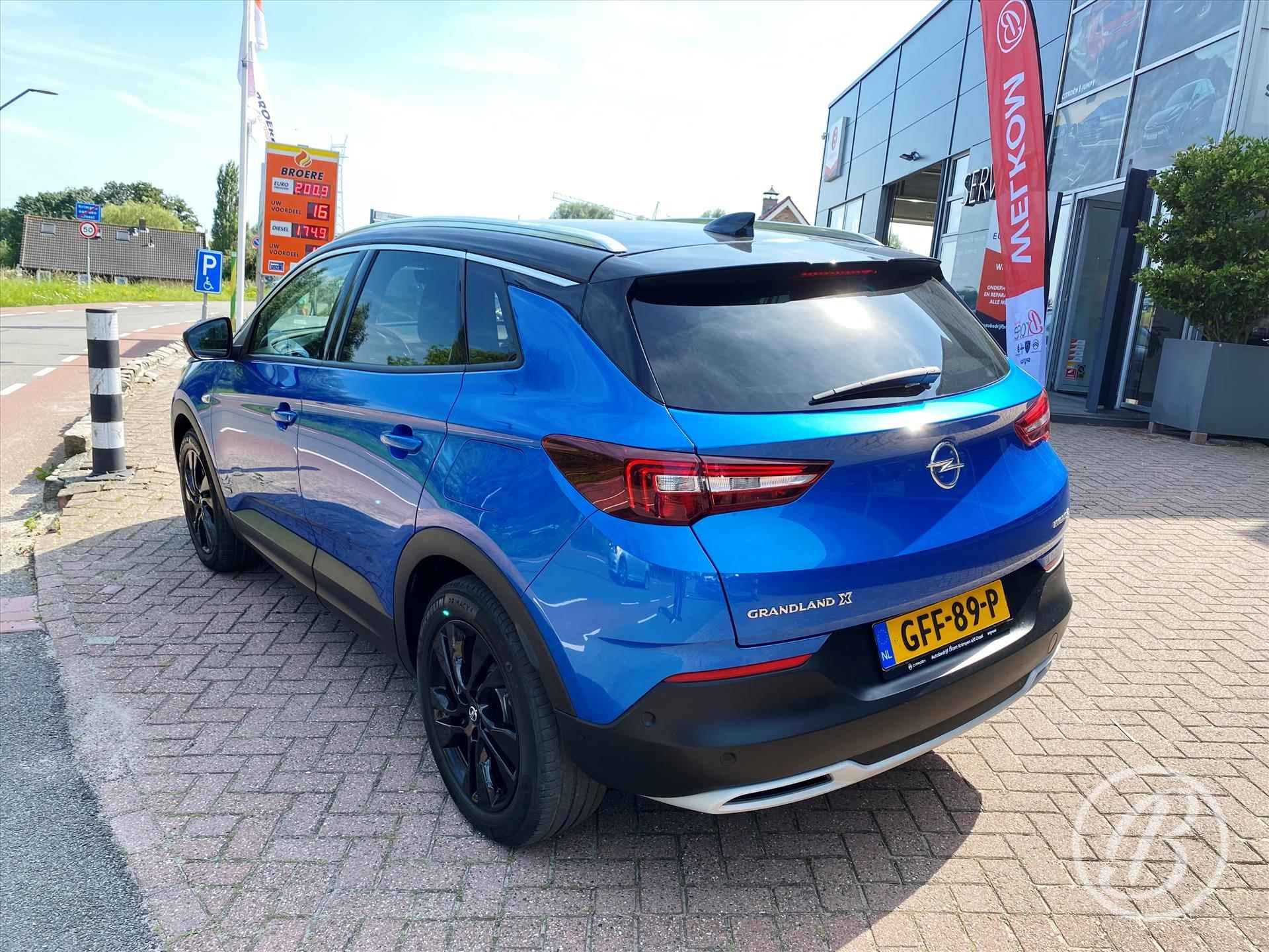 OPEL Grandland X 1.6 Turbo Hybrid4 300pk 4x4 Aut. Ultimate | camera, pdc v&a, dab, 18 inch velgen, two tone kleuren, adaptive cruise, climate control - 4/63