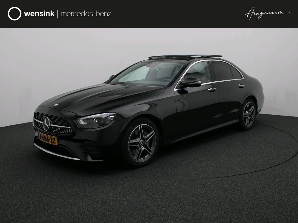 Mercedes-Benz E-klasse 200 d Business Solution AMG | Verwacht | AMG | Panoramadak | Lederen bekleding | Widescreen | bij viaBOVAG.nl