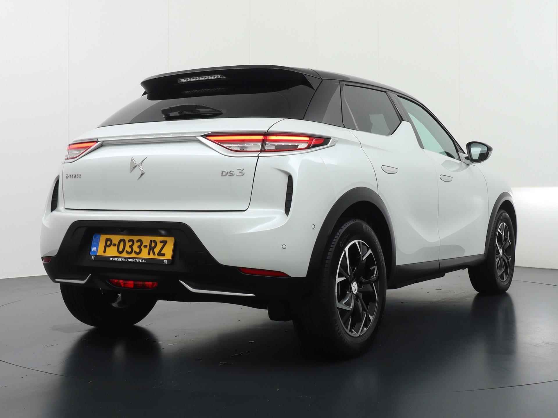 DS 3 Crossback E-Tense So Chic 50 kWh 3 FASE | *20.877.- na subsidie* HEAD UP| DIRECT LEVERBAAR | CAMERA - 11/53
