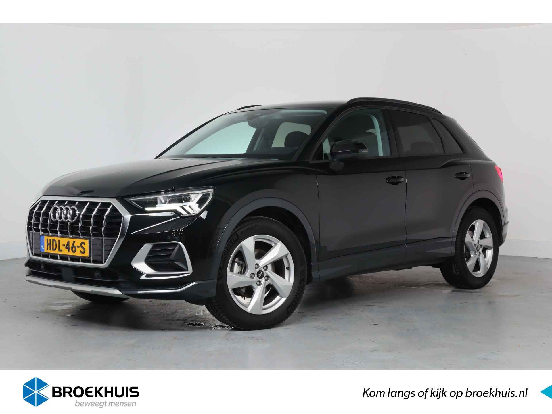 Audi Q3 35 TFSI Advanced edition | LED | Sportstoelen | Stoelverwarming | Camera | Keyless | Clima | Navi By App | Cruise Adaptive