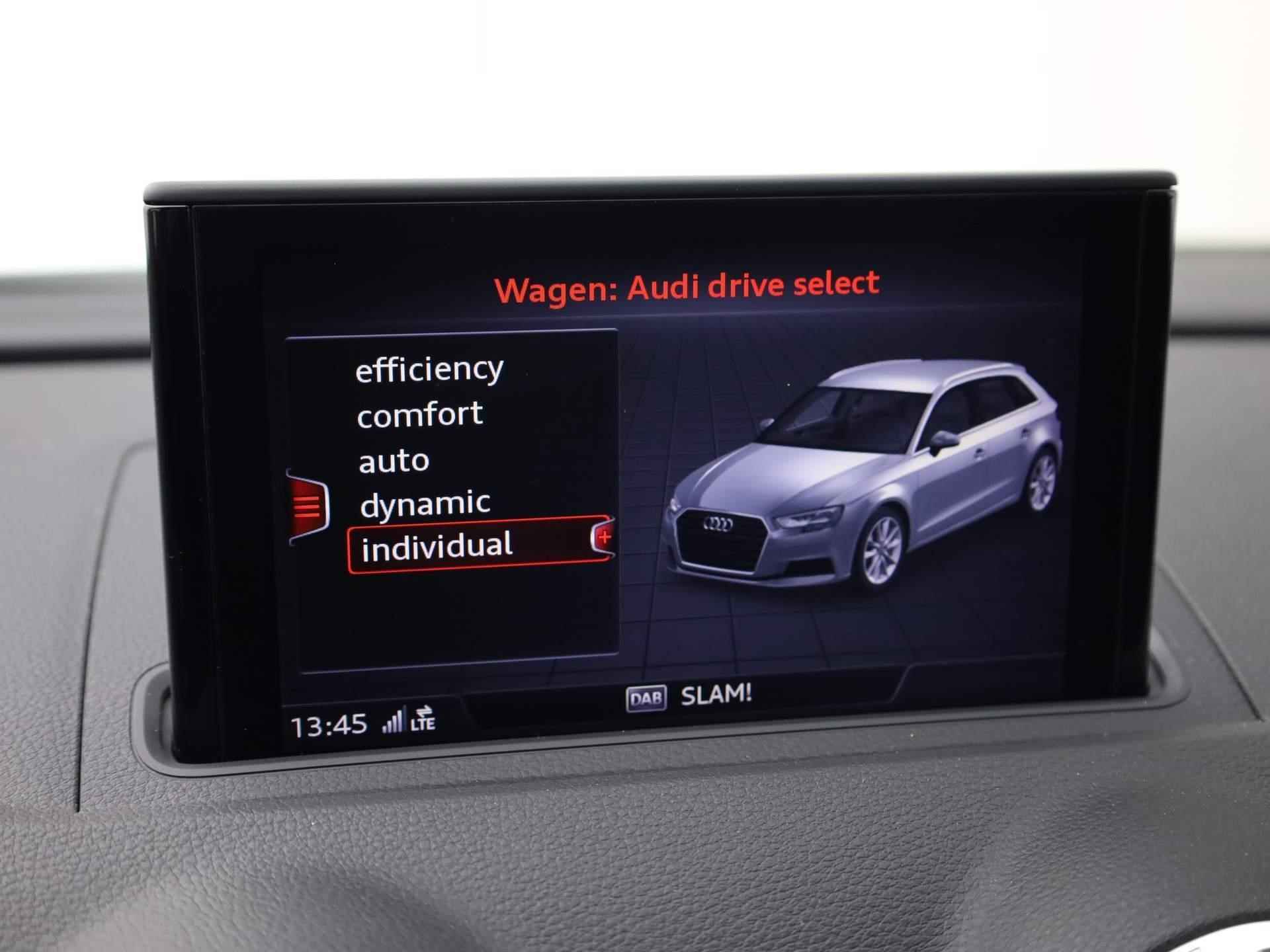 Audi A3 Sportback 35 TFSI/150PK Advance Sport · Drive select · Parkeersensoren · Virtual cockpit - 10/38