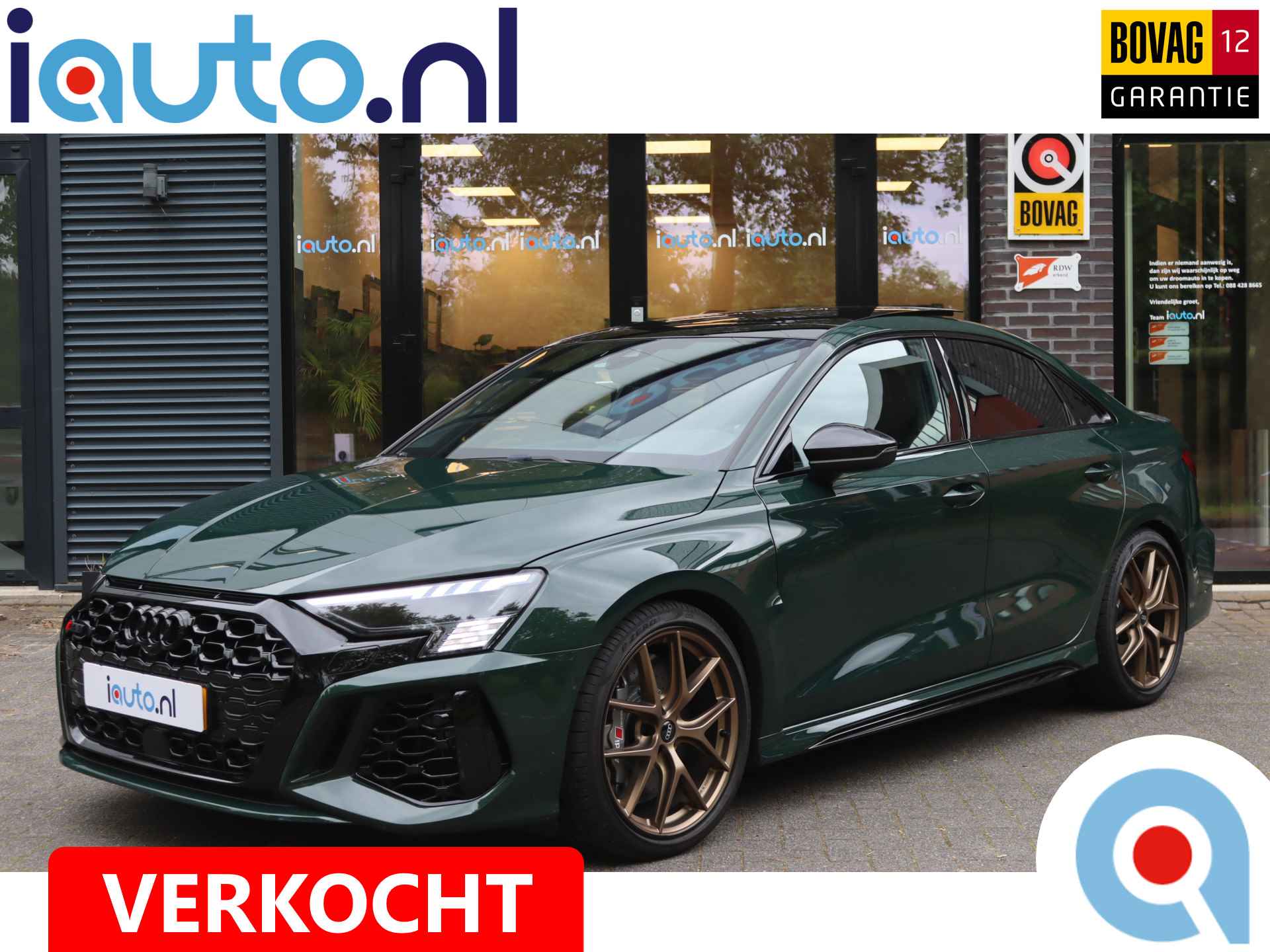 Audi RS3 2.5 TFSI quattro Keramisch/RS Dynamic +/B&O/HUD/Carbon/Matrix/Pano/Sportuitlaat - 1/44