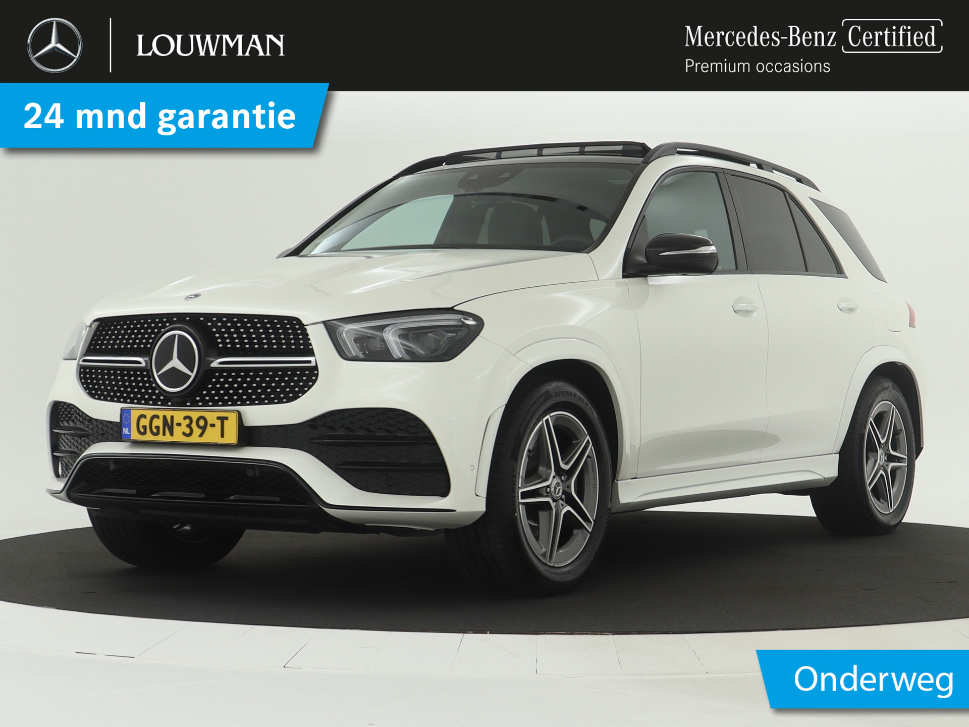 Mercedes-Benz GLE 350 e AMG Plug-In Hybride | Panoramadak | Trekhaak | Memory Stoelen | Distronic | Inclusief 24 maanden Mercedes-Benz Certified garantie voor Europa.