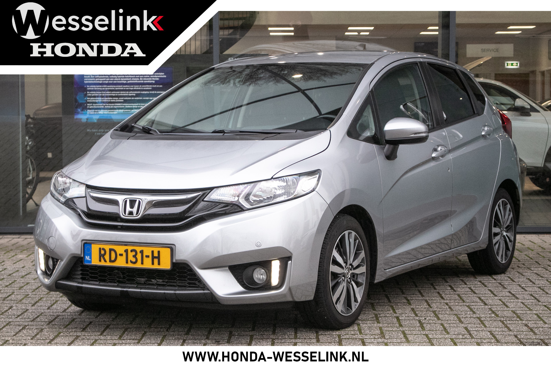 Honda Jazz 1.3 i-VTEC Elegance Automaat -All in rijklaarprijs | Navigatie | Trekhaak | Dealer ond. | Camera