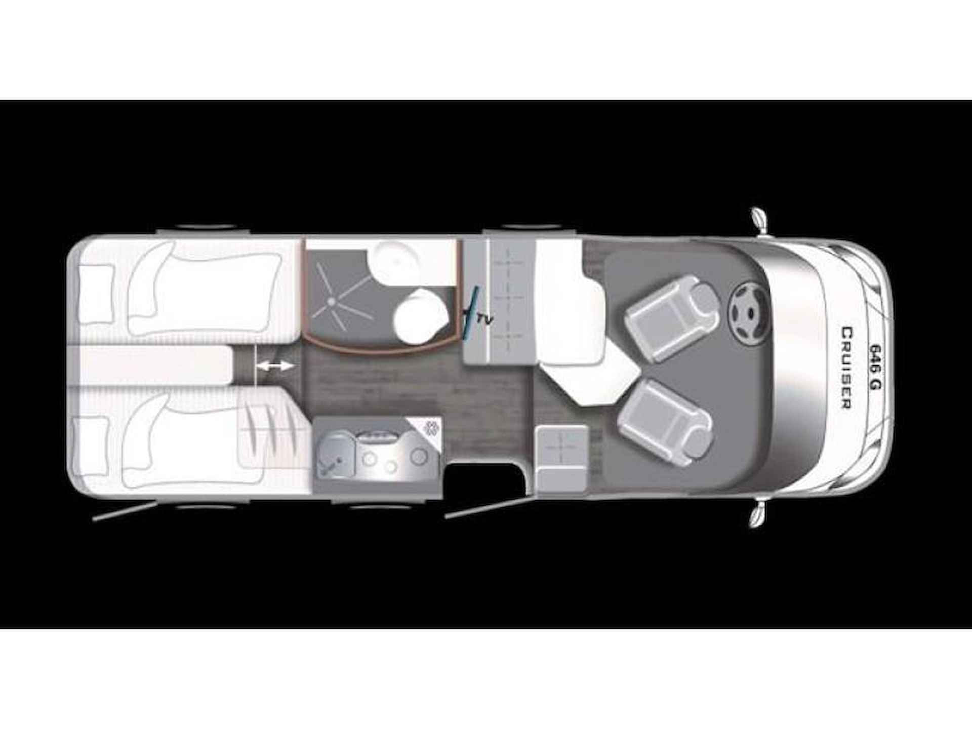 LMC Cruiser 646 Hefdak Trekhaak Bearlock - 7/24