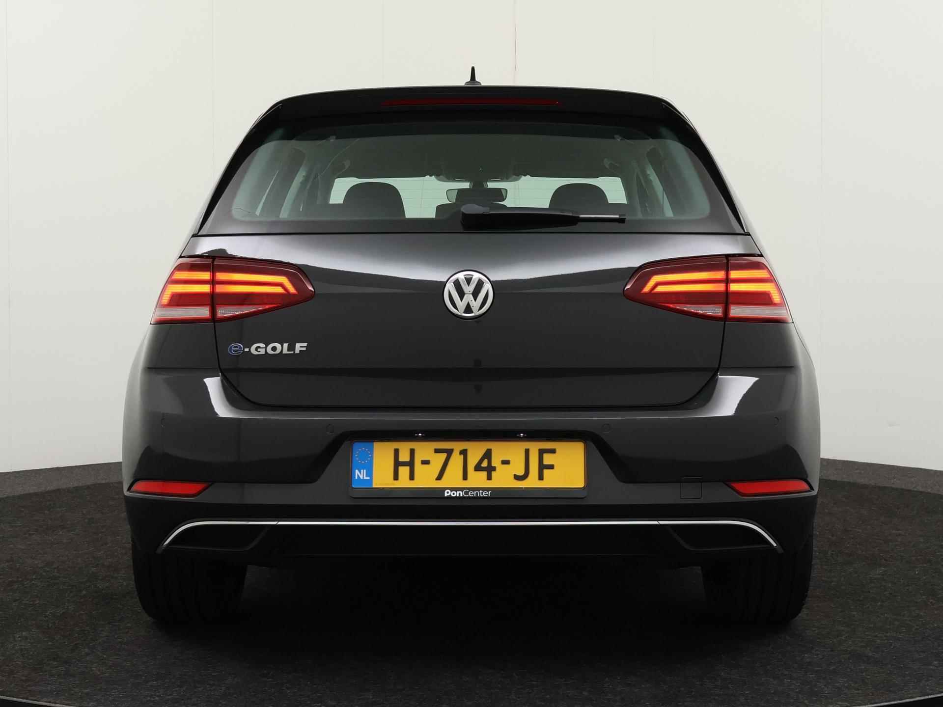 Volkswagen e-Golf E-DITION + SEPP | Navigatie | Parkeersensoren | 17"| LED | - 7/16