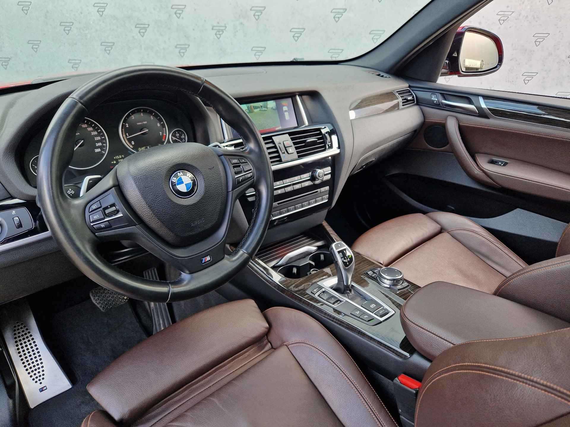 BMW X3 xDrive28i High Executive Automaat | Panoramadak | Sport-Leder | Clima | Camera | PDC | Memory Seat | Cruise | Licht- en Regensensor | - 4/26