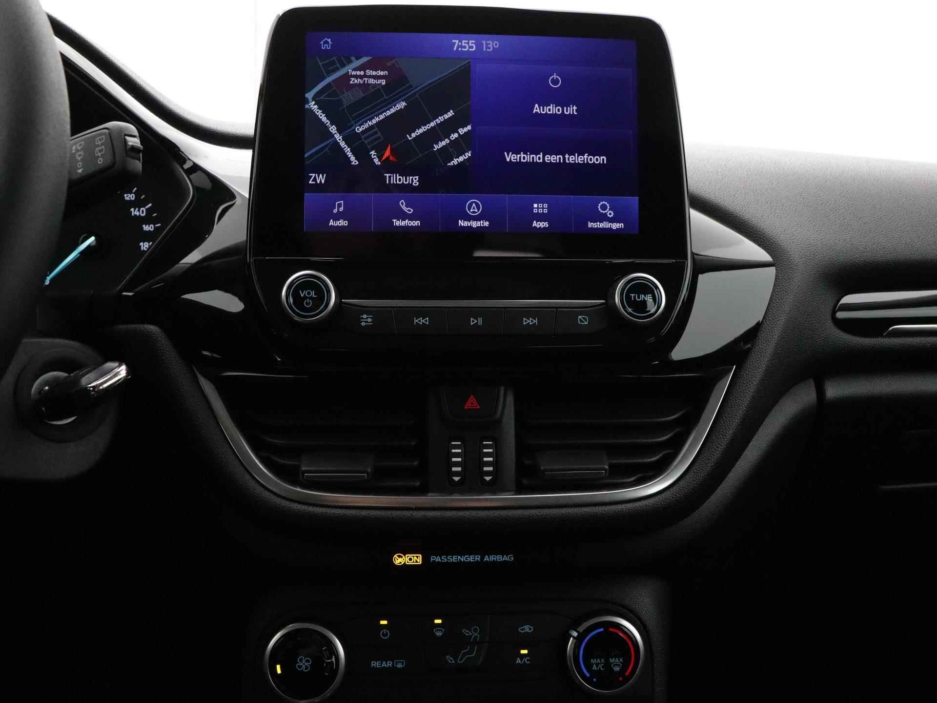 Ford Fiesta 1.0 EcoBoost Connected | 95PK | Rijklaar! | Parkeersensoren | Navigatie | Airco - 12/20