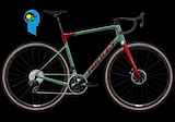Ridley GRIFN GRX600 CANDY RED METALLIC / THYME GREEN M 2024