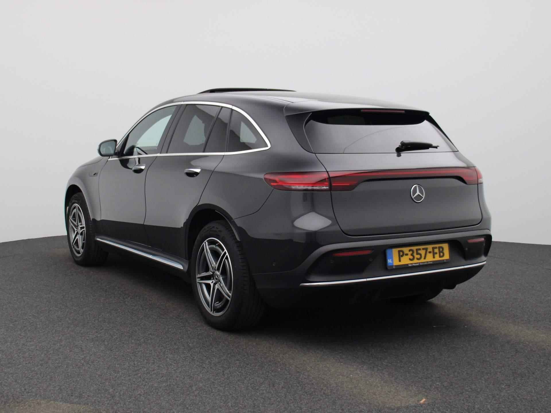 Mercedes-Benz EQC 400 4MATIC Business Solution AMG 80 kWh | 96 SOH |  SCHUIFDAK | HALF-LEDER | STOELVERWARMING | NAIVGATIE | ADAPTIVE CRUISE CONTROL | ELEKTRISCHE ACHTERKLEP | - 2/48