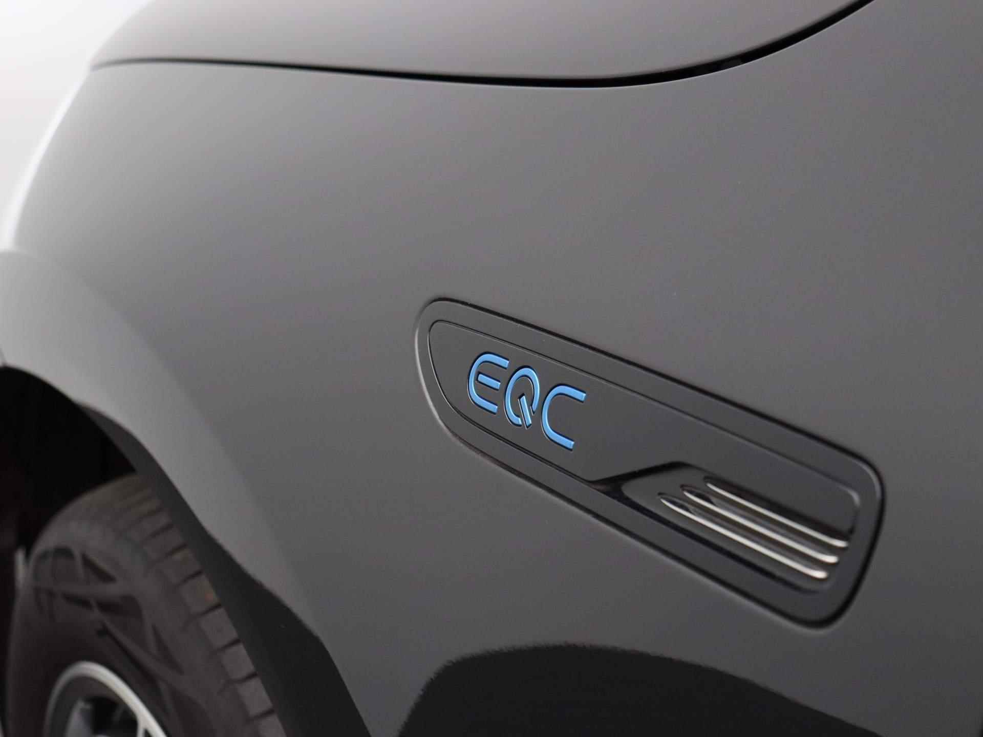 Mercedes-Benz EQC 400 4MATIC Business Solution AMG 80 kWh | 96 SOH |  SCHUIFDAK | HALF-LEDER | STOELVERWARMING | NAIVGATIE | ADAPTIVE CRUISE CONTROL | ELEKTRISCHE ACHTERKLEP | - 17/48