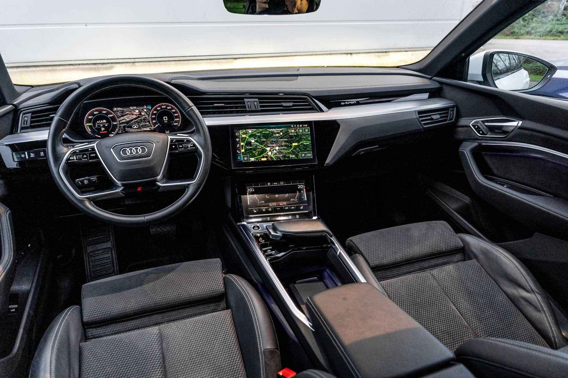 Audi e-tron 50 313pk quattro S Edition 71 kWh | Luchtvering | Panoramadak | Optiek Zwart - 37/60