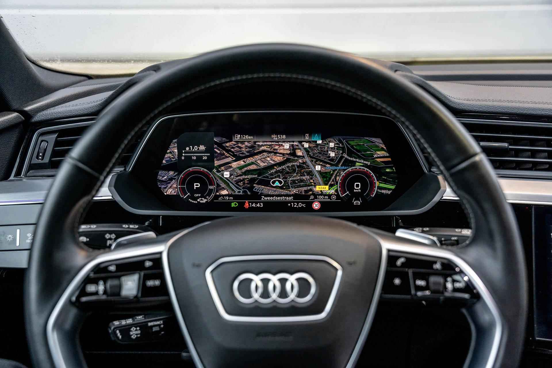 Audi e-tron 50 313pk quattro S Edition 71 kWh | Luchtvering | Panoramadak | Optiek Zwart - 42/60