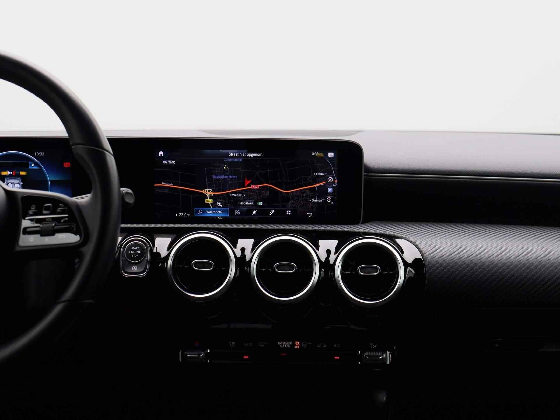 Mercedes-Benz A-klasse 180 d Business Solution | Navi | Cruise | PDC V+A | LED | Camera | Wide Screen | Half-Leder | Comfort Stoelen | - 9/39