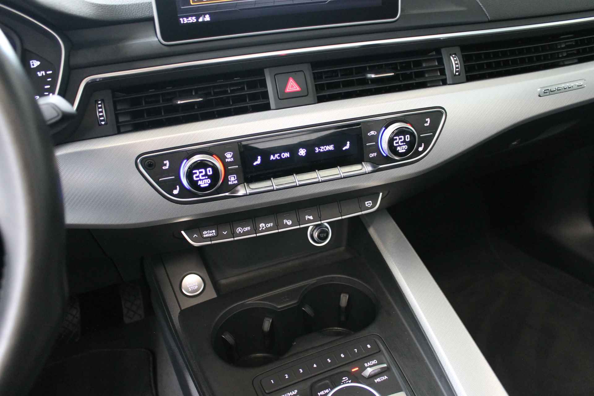 Audi A5 Cabriolet 2.0 TFSI 252pk MHEV Sport Pro Line S-line Nekverwarming/Lederen bekleding/Wegklapbare trekhaak/360° camera/Adaptive Cruise Control/Lane assist/DAB tuner 100% (Dealer) onderhouden label - 21/45