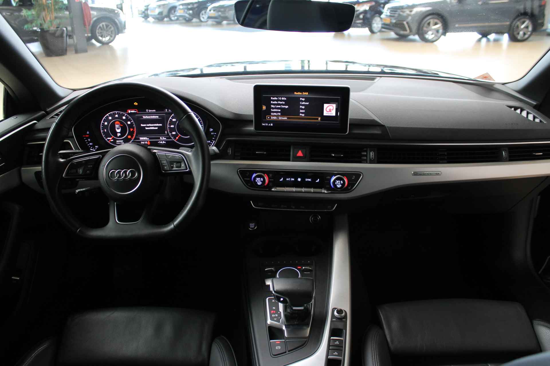 Audi A5 Cabriolet 2.0 TFSI 252pk MHEV Sport Pro Line S-line Nekverwarming/Lederen bekleding/Wegklapbare trekhaak/360° camera/Adaptive Cruise Control/Lane assist/DAB tuner 100% (Dealer) onderhouden label - 24/45