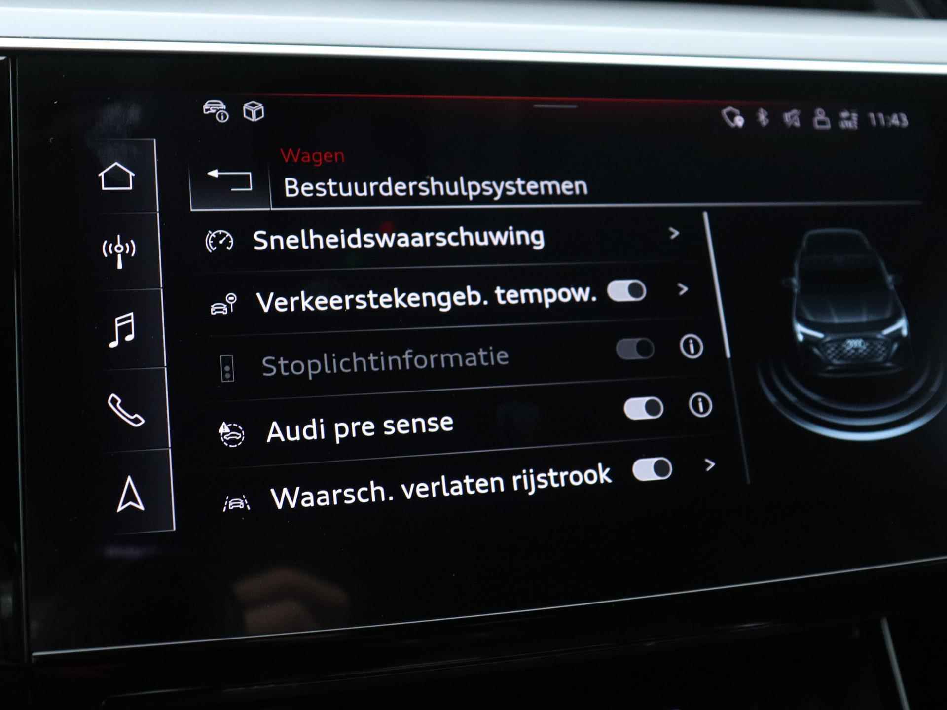 Audi Q8 e-tron 50 quattro Edition 95 kWh | Automaat | Leder | Memory | Camera | Virtual cockpit | LED | Stoelverwarming | Getint glas | Cruise control | Lichtmetalen velgen | Elektrische kofferklep | - 21/35