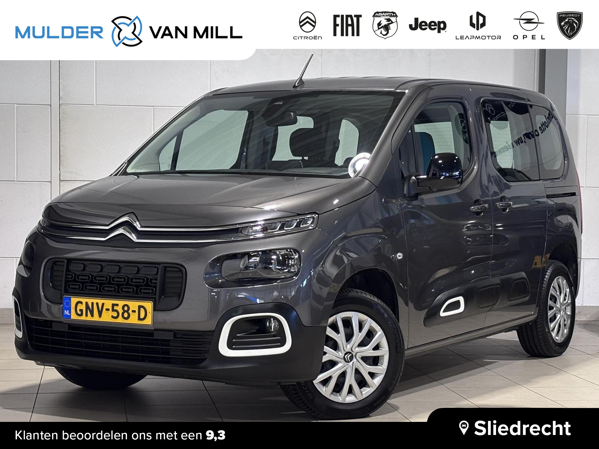 Citroën Berlingo MPV Feel Pack 1.2 PureTech 110pk H6 | NAVI | CLIMA | CAMERA | KEYLESS ENTRY | STOELVERW. | DAB+ |