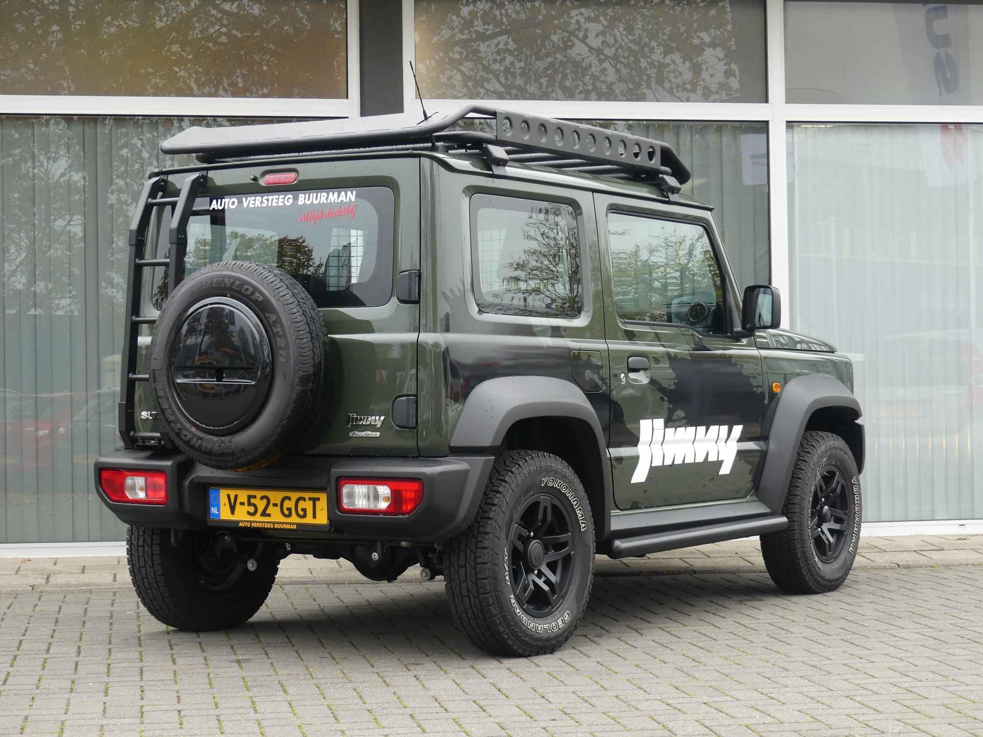 Suzuki Jimny 1.5 Allgrip Pro, Bull-Bar, Terreinbanden met LM-Velgen, ORG NL! Dakrek met trap, Speciale uitvoering!! - 5/27