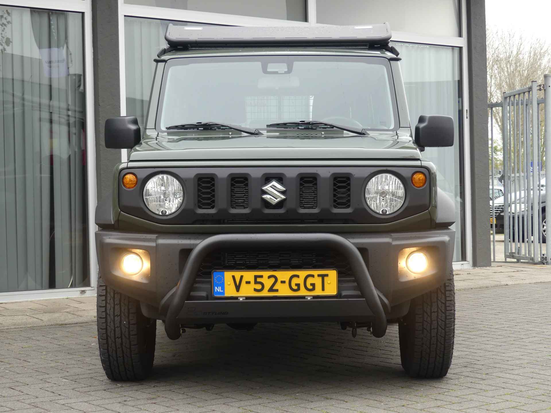 Suzuki Jimny 1.5 Allgrip Pro, Bull-Bar, Terreinbanden met LM-Velgen, ORG NL! Dakrek met trap, Speciale uitvoering!! - 8/27