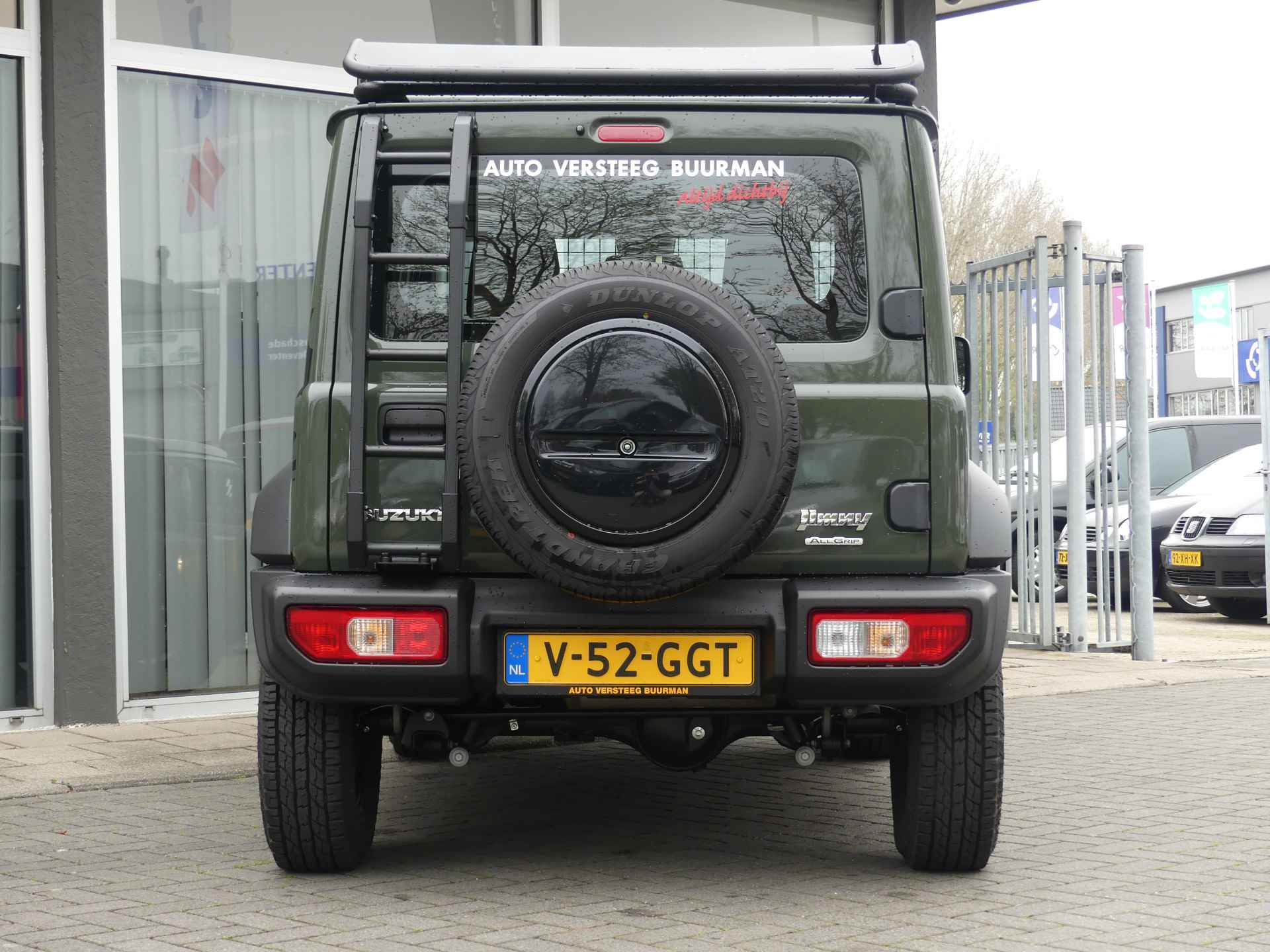 Suzuki Jimny 1.5 Allgrip Pro, Bull-Bar, Terreinbanden met LM-Velgen, ORG NL! Dakrek met trap, Speciale uitvoering!! - 9/27