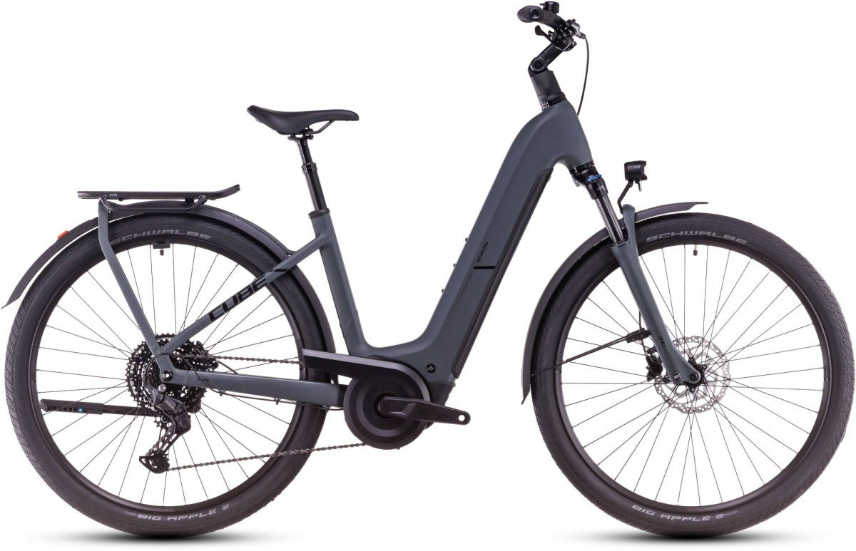 CUBE Kathmandu Hybrid One 800 Dames Shadowgrey/black EE54 54cm EE M 2025