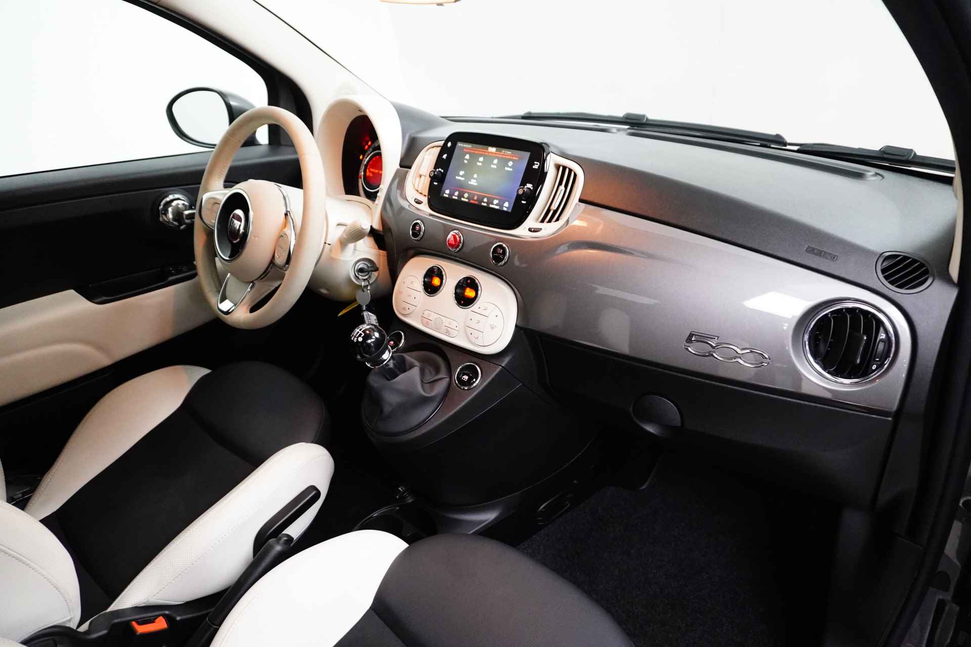 Fiat 500 Cabrio 1.0 Hybrid Dolcevita | Navigatie by App | Parkeersensoren | Climate Control | 15"LMV | Apple Carplay | Android Auto | !! - 8/42