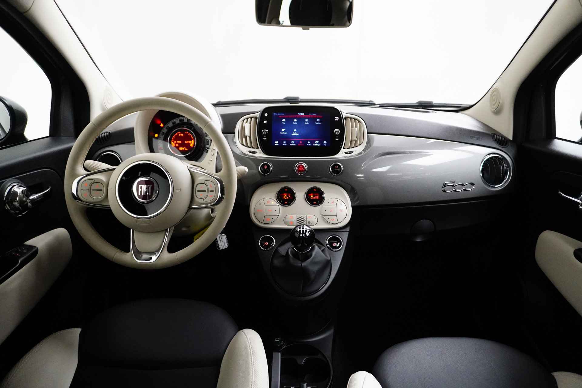 Fiat 500 Cabrio 1.0 Hybrid Dolcevita | Navigatie by App | Parkeersensoren | Climate Control | 15"LMV | Apple Carplay | Android Auto | !! - 9/42