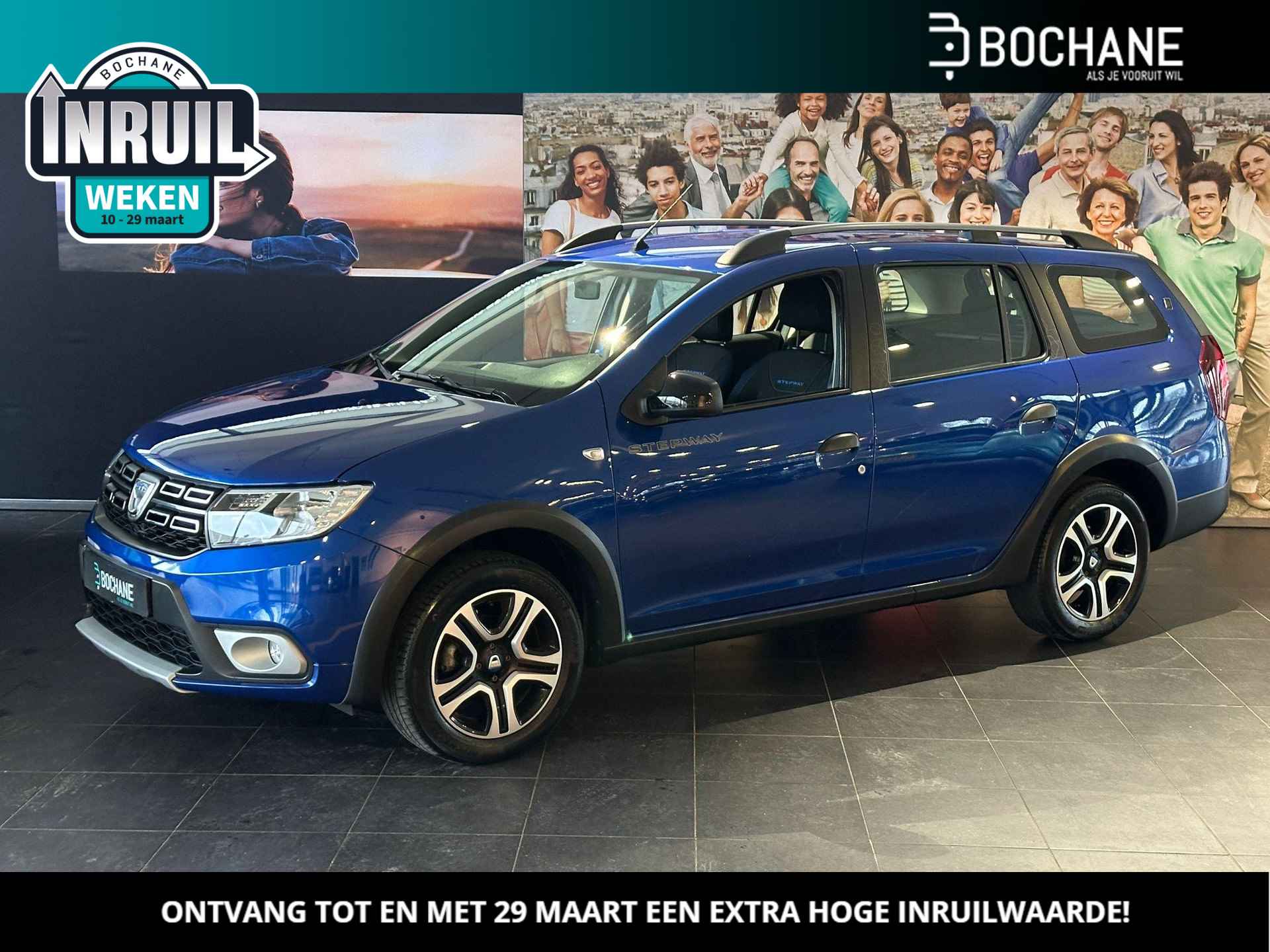 Dacia Logan MCV 1.0 TCe Bi-Fuel Stepway Serie Limitee 15th Anniv. NAVIGATIE | TREKHAAK | ACHTERUITRIJCAMERA | PARKEERSENSOREN ACHTER