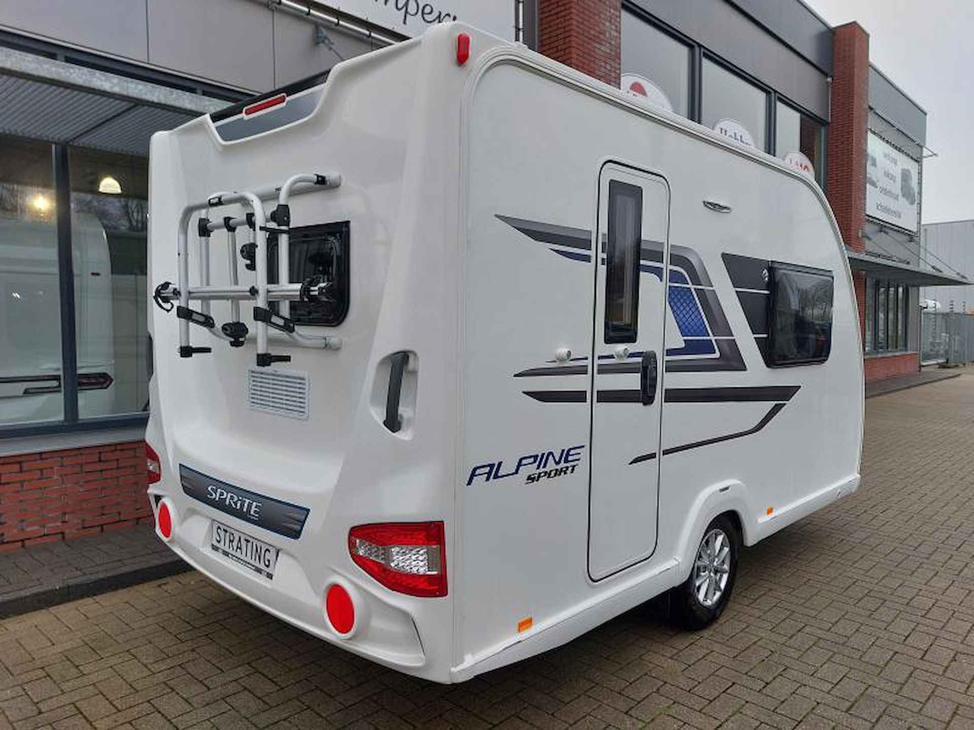 Sprite Alpine Sport 370 EK 2021 Voortent/Fietsenrek - 5/25