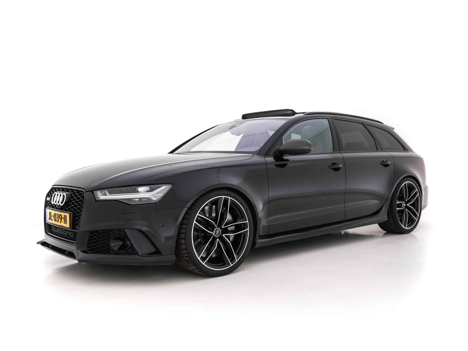 Audi RS6 Avant 4.0 TFSI Quattro Pro-Line-Plus Aut. *CERAMIC-BRAKES | PANO | LEATHER-ALCANTARA | FULL-LED | TOP-VIEW | BLIS | MEMORY-PACK | CARBON-INT. | BOSE-SOUND | LANE-ASSIST | KEYLESS | DAB+ | SPORT-SEATS | SHIFT-PADDLES | 21''ALU* - 3/41