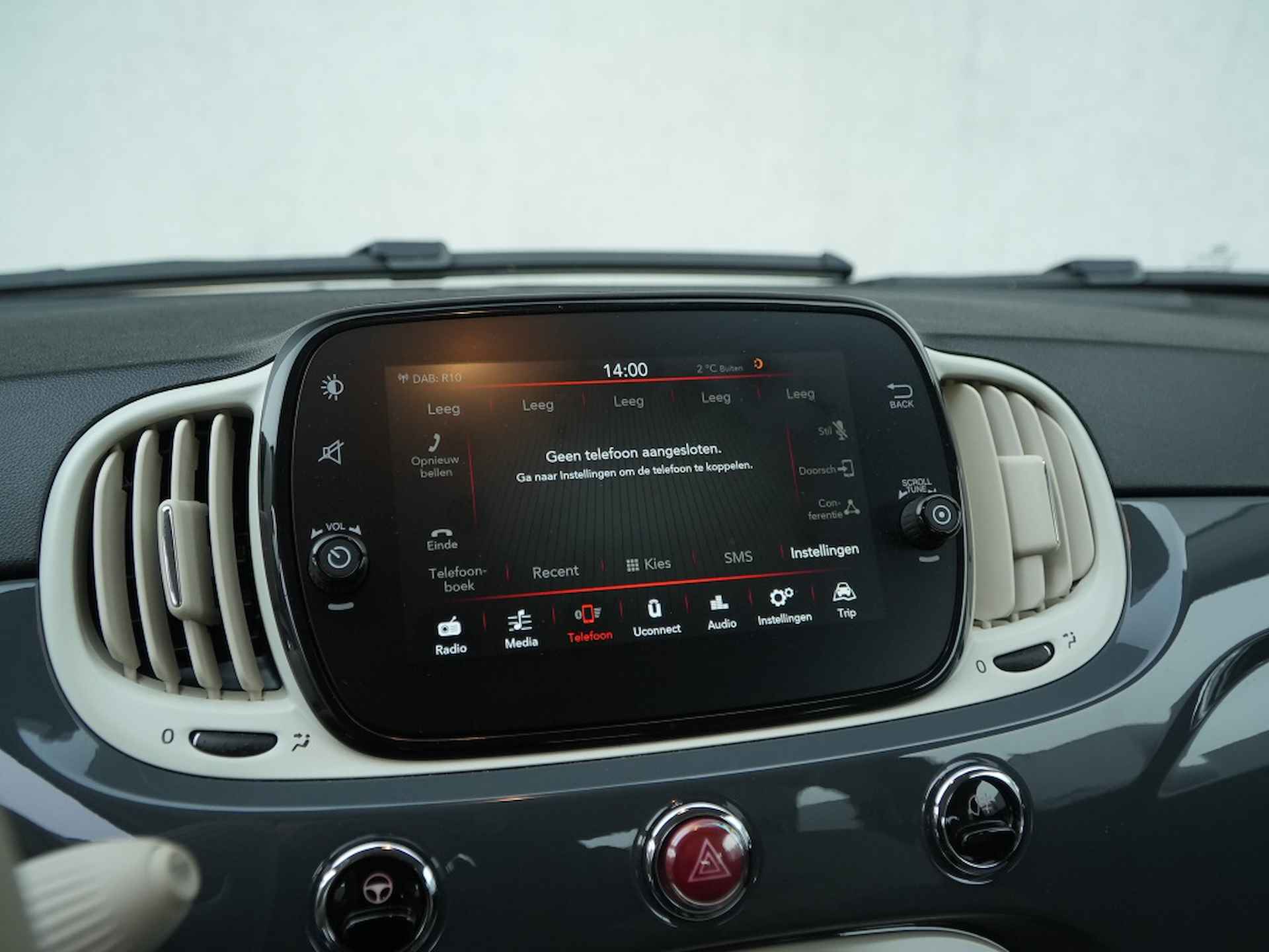 Fiat 500 1.0 Hybrid 70 PK Lounge | Carplay | Cruise | BTW | 15" - 24/25