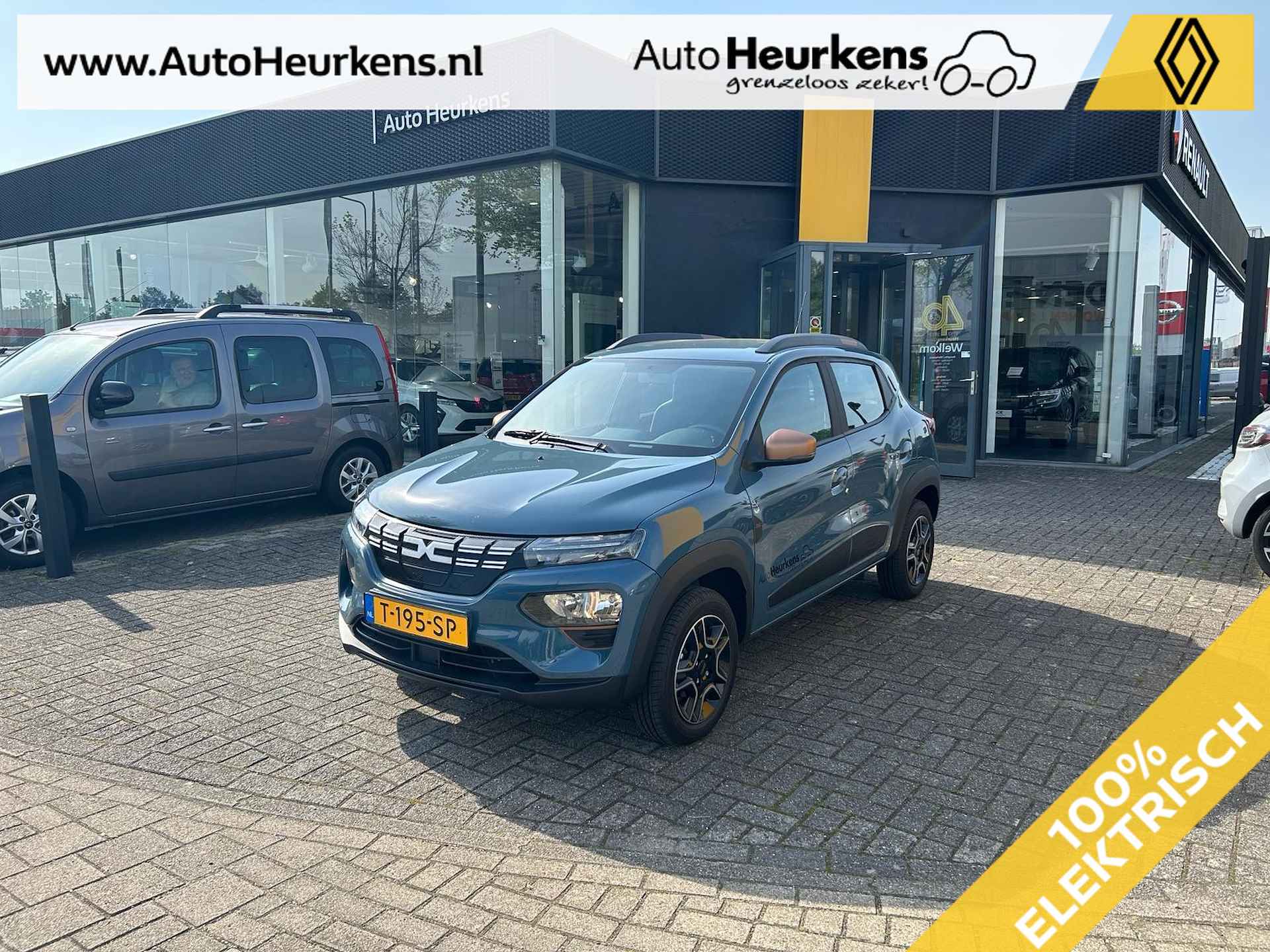 Dacia Spring Extreme 27 kWh | €2.000 Overheidssubsidie Beschikbaar | DC Lader | Navigatie | - 1/23