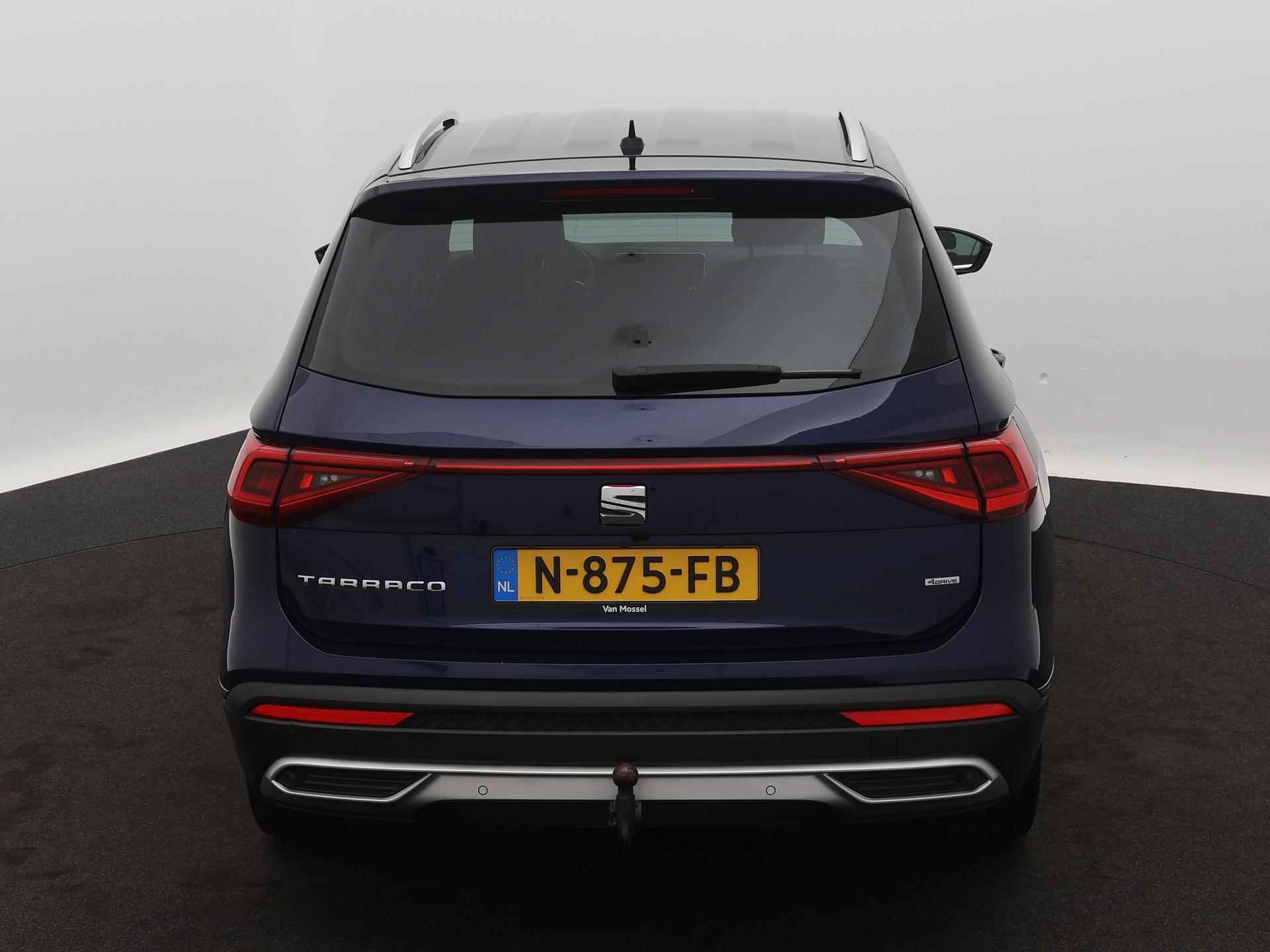 SEAT Tarraco 2.0 TSI 4DRIVE Xcellence 190 PK | Automaat | LED Koplampen | Navigatie | Apple Carplay/Android Auto | Trekhaak | Standkachel | Lederen bekleding | Climate Control | Achteruitrijcamera | Adaptive Cruise Control | Keyless-Entry | Privacy Glass | Parkeersensoren | Virtual Cockpit | Lichtmetalen velgen | - 3/23