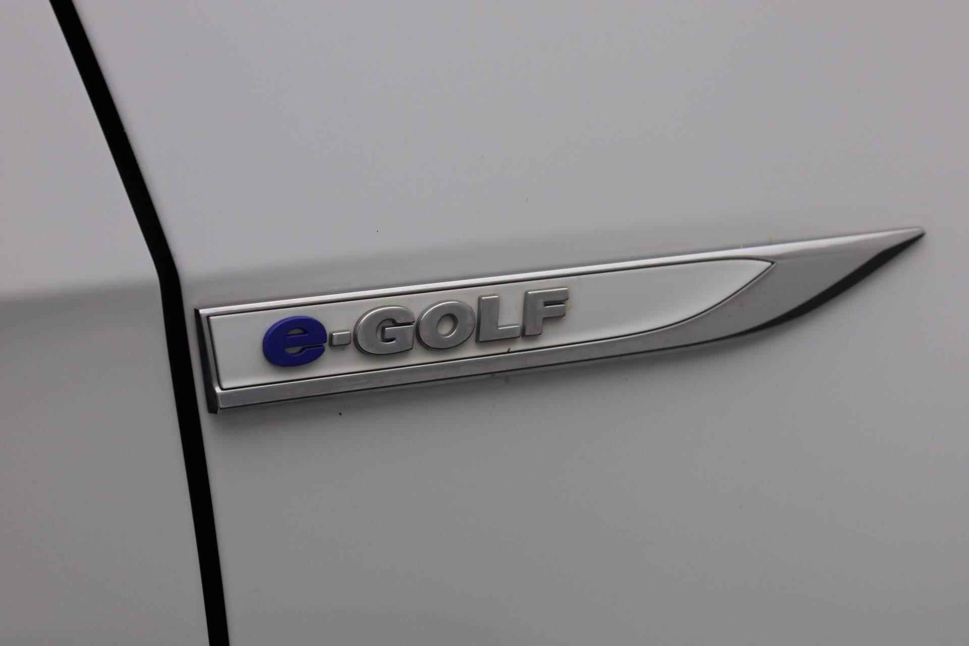 Volkswagen e-Golf 136PK E-DITION | Parkeersensoren voor/achter | Navi | Stoelverwarming | Climatronic - 6/37
