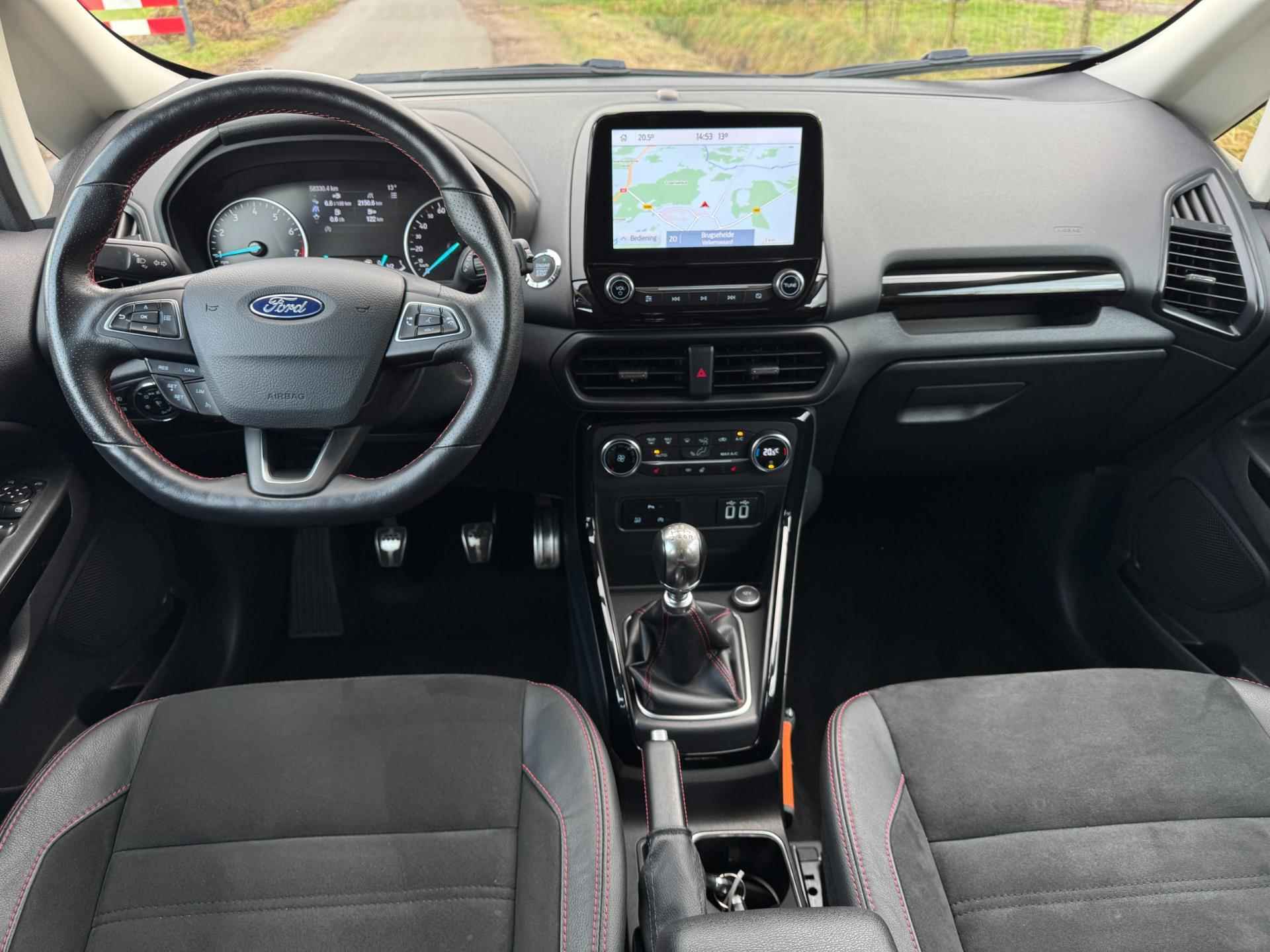 Ford EcoSport 1.0 EcoBoost ST-Line prachtige staat met AppleCarplay/AndroidAuto - 12/26