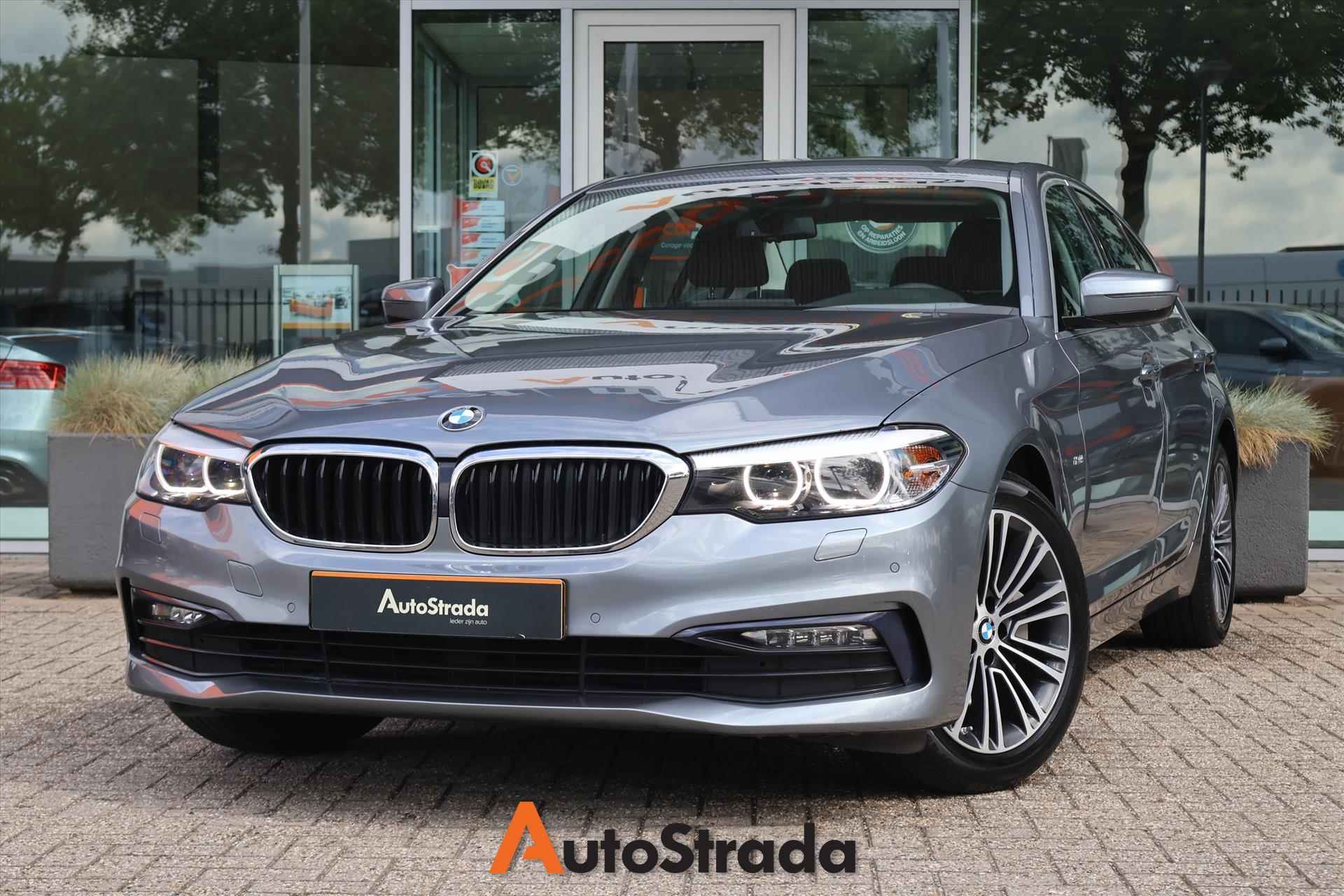 BMW 5-Serie (g30) 530i High Executive Sportline 252pk AUT | Elek. voorstoelen | Navi Prof | Sfeerverlichting - 1/54