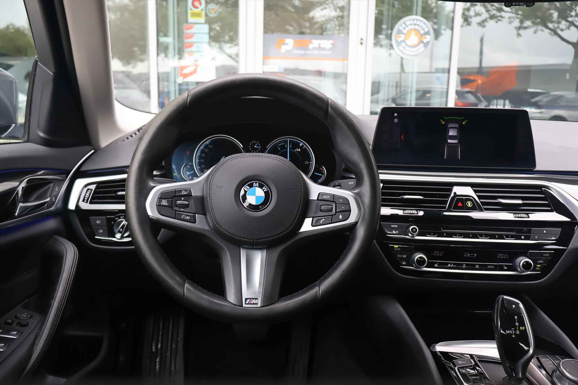 BMW 5-Serie (g30) 530i High Executive Sportline 252pk AUT | Elek. voorstoelen | Navi Prof | Sfeerverlichting - 5/54