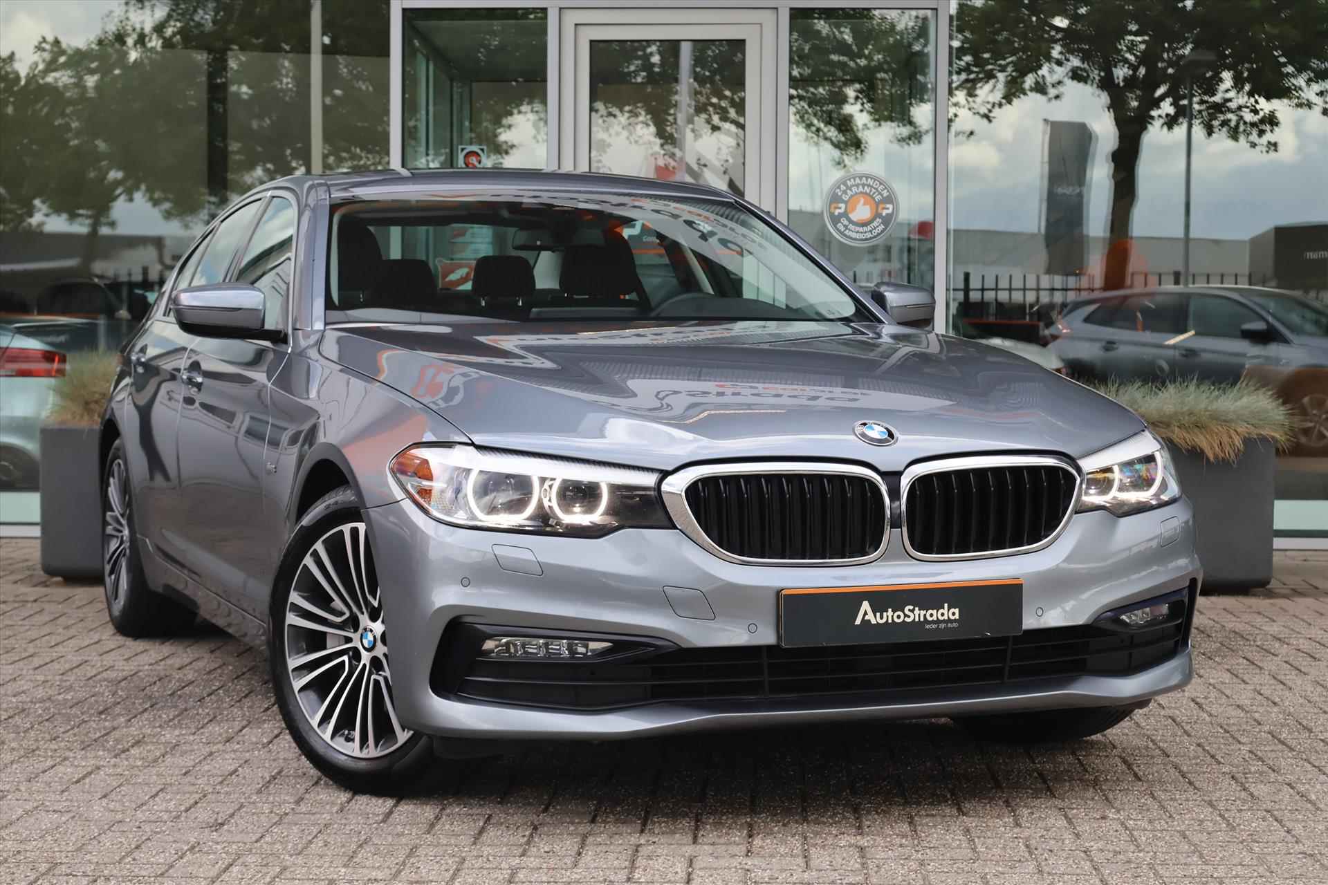 BMW 5-Serie (g30) 530i High Executive Sportline 252pk AUT | Elek. voorstoelen | Navi Prof | Sfeerverlichting - 13/54