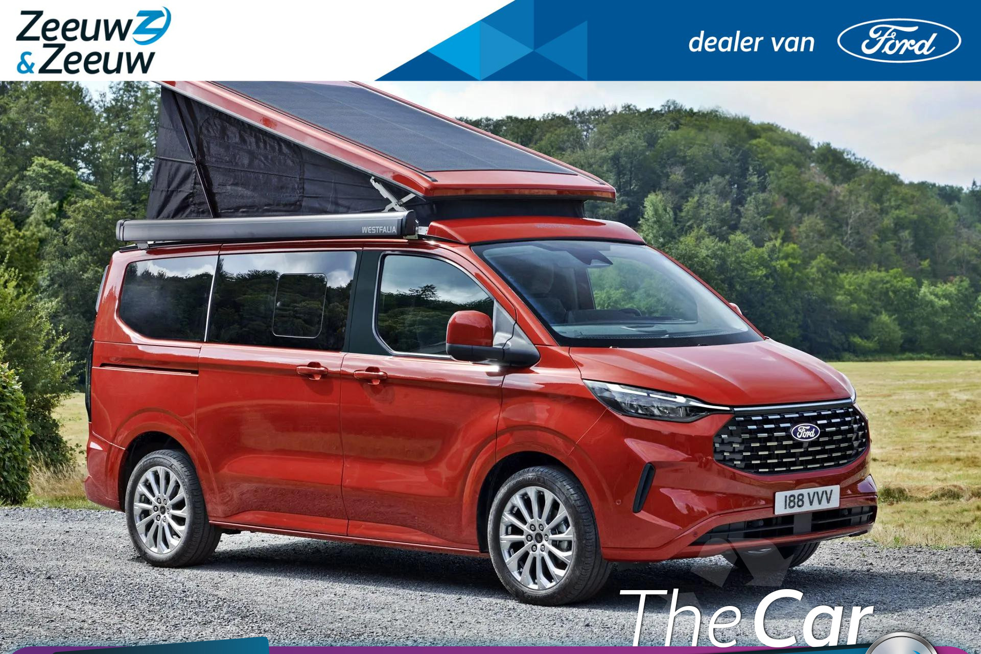 Ford Transit Custom 340 2.5 PHEV L2H1 Nugget | Camper | Sync 4 | Camera | Draadloze Aplle Carplay&Android Auto | Parkeersensoren | Nieuw te bestellen! |