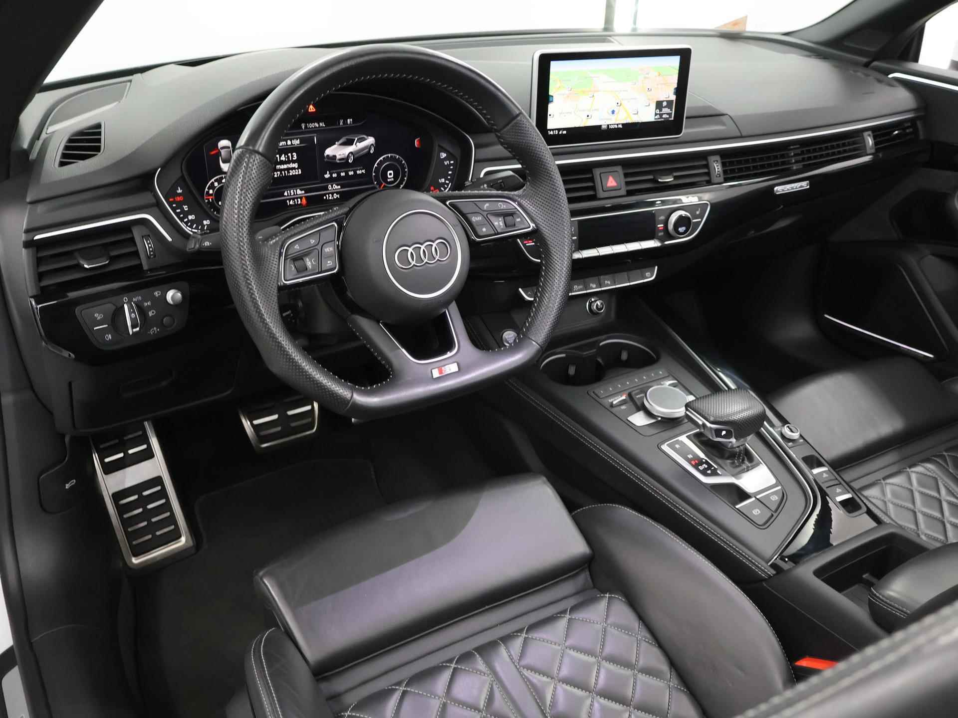 Audi A5 Cabriolet 45 TFSI quattro Sport S Line Edition 245 PK | Lederen Bekleding | B&O Audio | Adaptieve Cruise Control | Stoelverwarming | Achteruitrijcamera met Parkeerhulp | 2x S-Line | Trekhaak | - 8/56