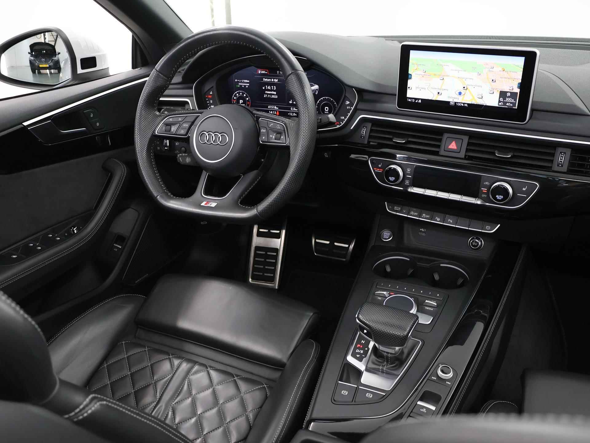 Audi A5 Cabriolet 45 TFSI quattro Sport S Line Edition 245 PK | Lederen Bekleding | B&O Audio | Adaptieve Cruise Control | Stoelverwarming | Achteruitrijcamera met Parkeerhulp | 2x S-Line | Trekhaak | - 10/56