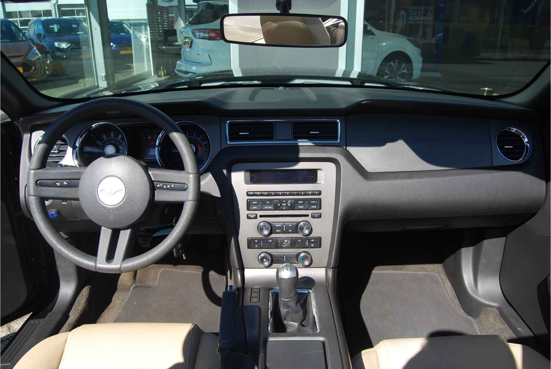 Ford Mustang 4.0 V6 Cabrio 213PK | AIRCO | BEIGE LEDER | CRUISE CONTROL | ELKTRISCHE KAP | - 13/27