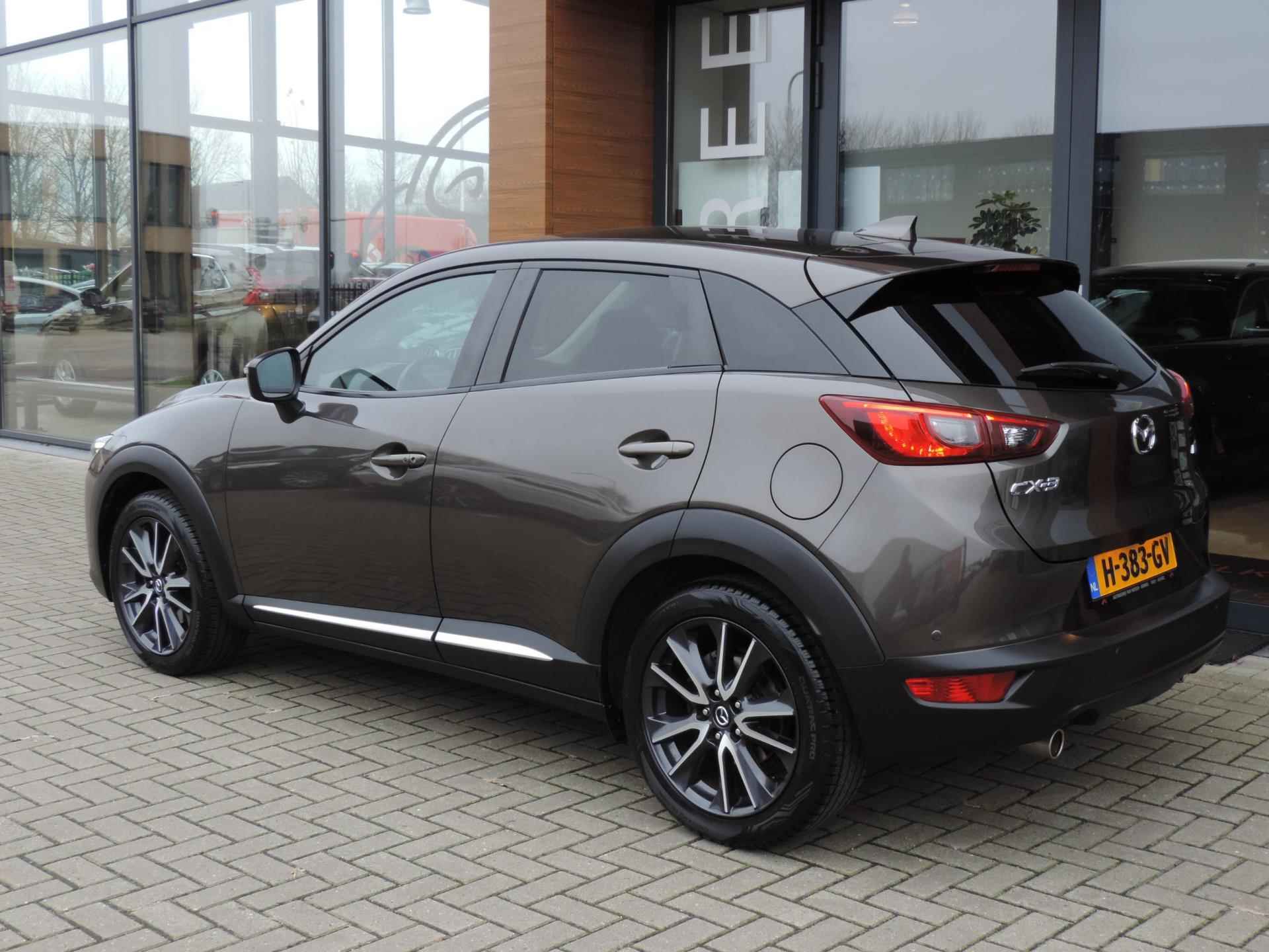 Mazda CX-3 2.0 SkyActiv-G 120 GT-M AUTOMAAT 105.000km | Afn.th | Stoelverw | Headup | 18” | LED kopl | Camera | Dodehoek | ECC - 3/59