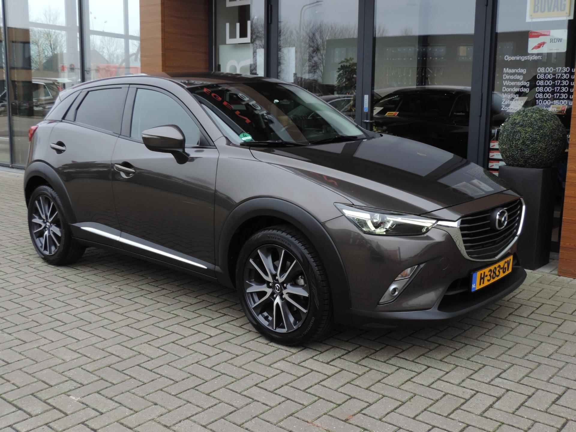 Mazda CX-3 2.0 SkyActiv-G 120 GT-M AUTOMAAT 105.000km | Afn.th | Stoelverw | Headup | 18” | LED kopl | Camera | Dodehoek | ECC - 4/59