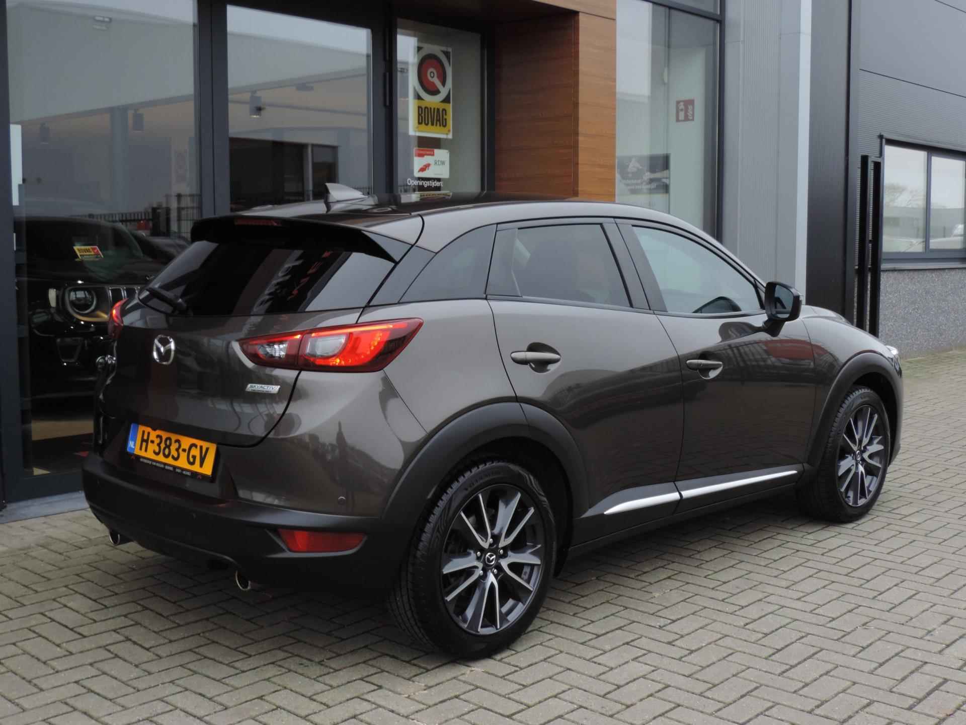 Mazda CX-3 2.0 SkyActiv-G 120 GT-M AUTOMAAT 105.000km | Afn.th | Stoelverw | Headup | 18” | LED kopl | Camera | Dodehoek | ECC - 5/59