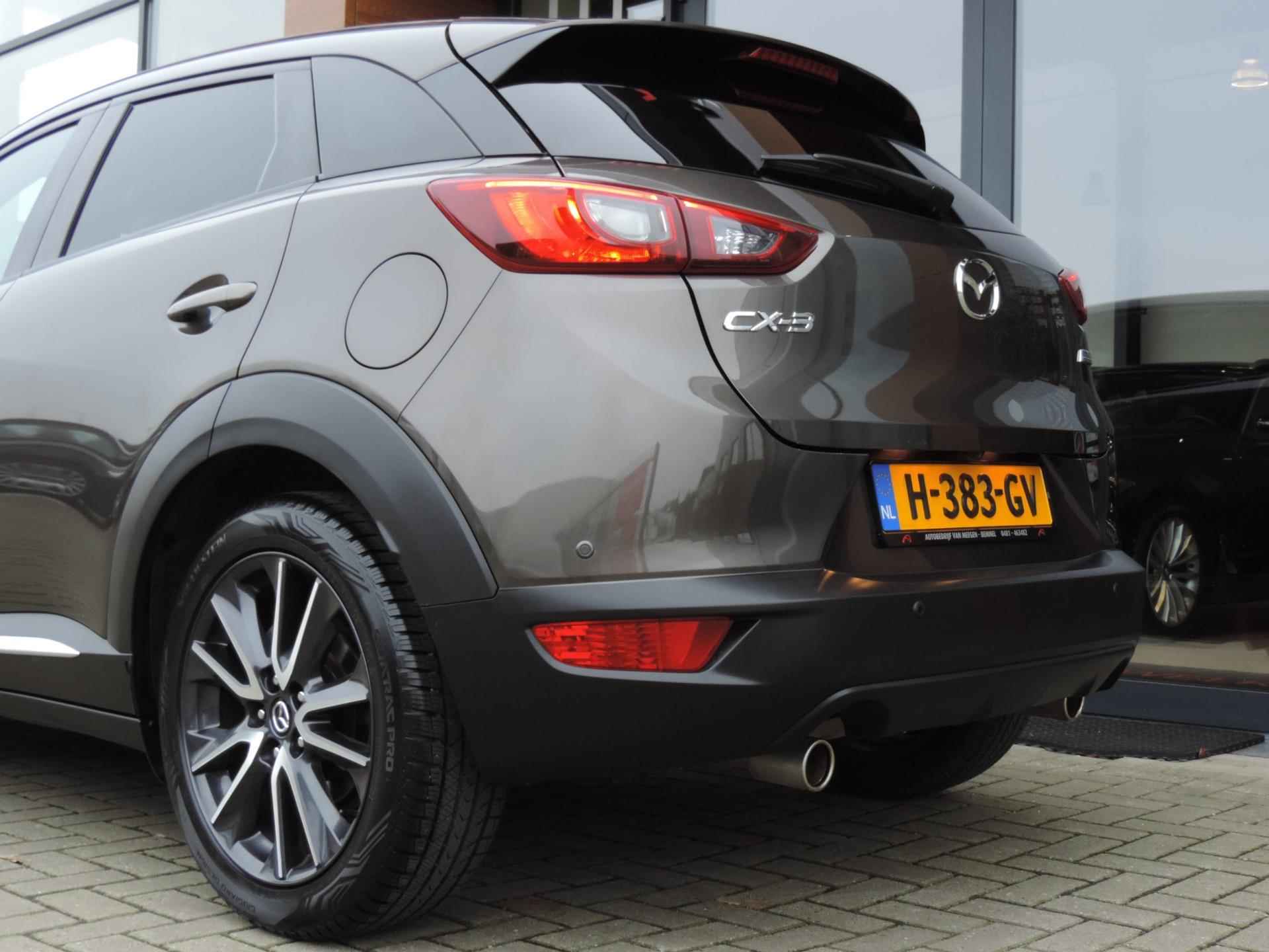 Mazda CX-3 2.0 SkyActiv-G 120 GT-M AUTOMAAT 105.000km | Afn.th | Stoelverw | Headup | 18” | LED kopl | Camera | Dodehoek | ECC - 7/59