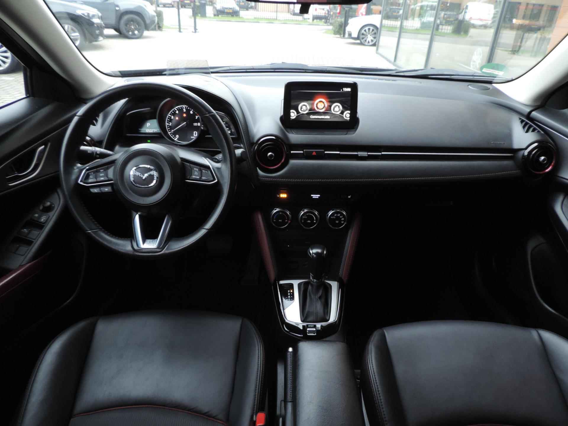 Mazda CX-3 2.0 SkyActiv-G 120 GT-M AUTOMAAT 105.000km | Afn.th | Stoelverw | Headup | 18” | LED kopl | Camera | Dodehoek | ECC - 12/59