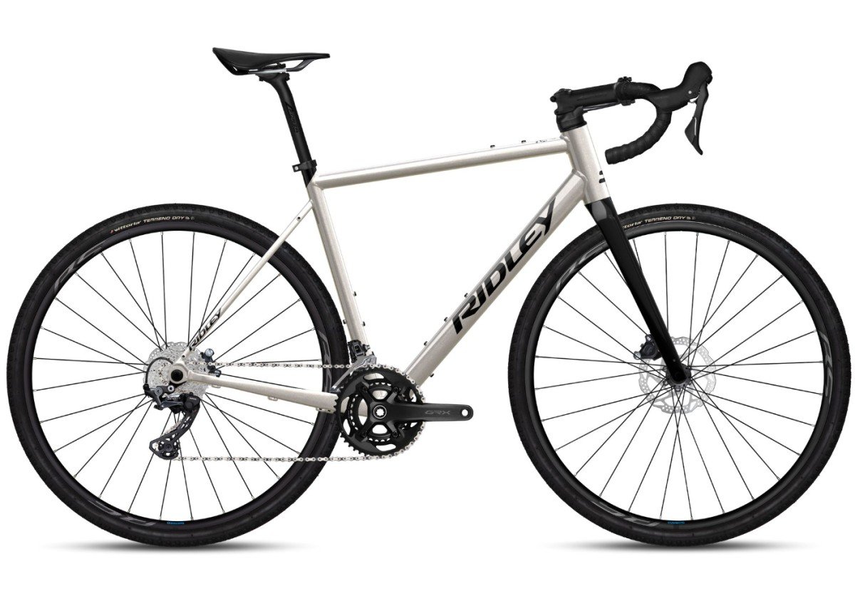 Ridley Grifn A Gravel GRX600-12sp Heren Grey-Silver S 2025