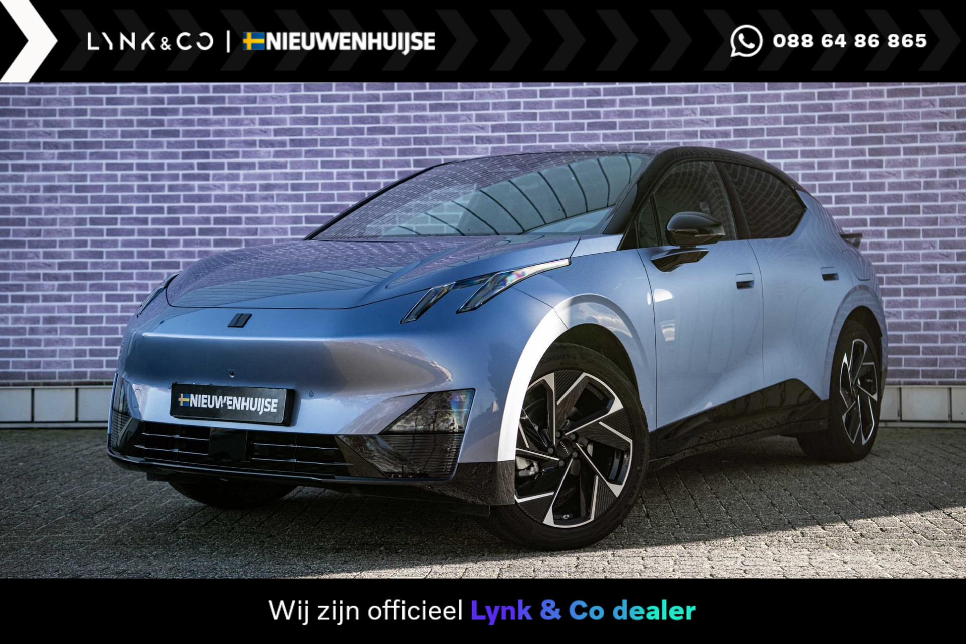 Lynk & Co 02 More 66 kWh | UIT VOORRAAD LEVERBAAR  | COSMIC BLUE